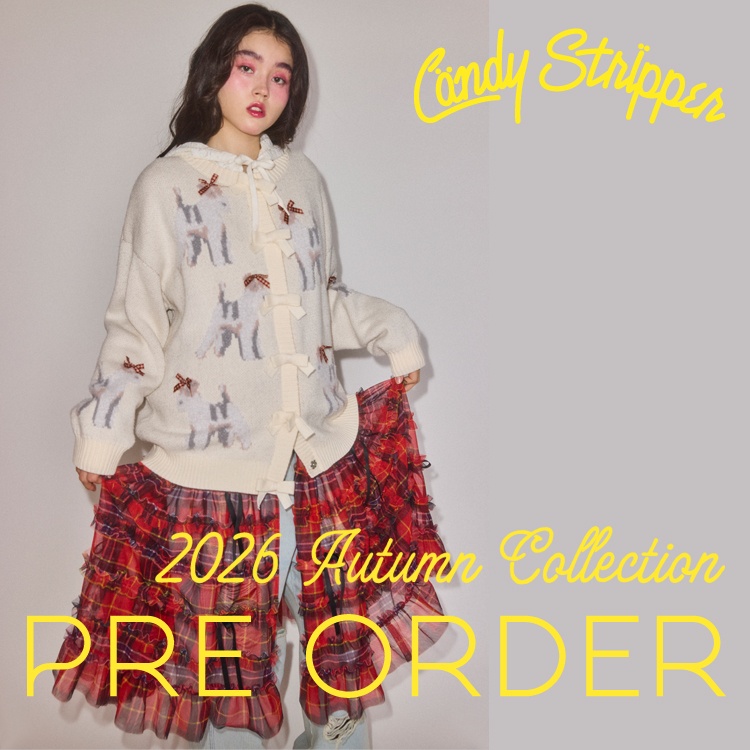 Candy Stripper�i�L�����f�B�X�g���b�p�[�j�̃V���b�v�j���[�X�u�y2026 AUTUMN COLLECTION�z�G�߂́A���̃��[�h�ց��c �v
