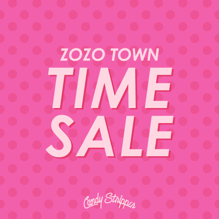 Candy Stripper�i�L�����f�B�X�g���b�p�[�j�̃V���b�v�j���[�X�u��TIME SALE �J�Ò��������ȃA�C�e�����肾�������v