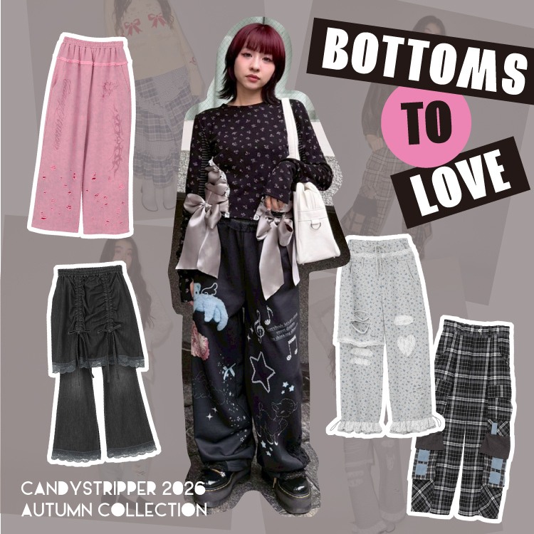 ADORABLE CHECK TULLE ハーネス（ワンピース）｜Candy Stripper