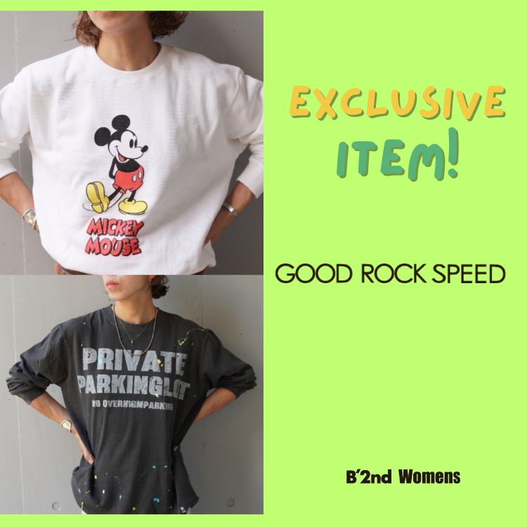 B'2nd Womensir[ZJh EBYj̃Vbvj[XuyGOOD ROCK SPEEDzʒITEM\̔Iv