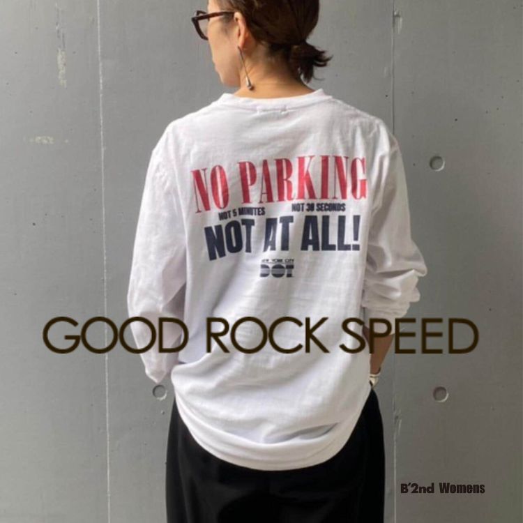 B'2nd Womens�i�r�[�Z�J���h �E�B�����Y�j�̃V���b�v�j���[�X�u�yGOOD ROCK SPEED �zNYC�����OT�V���c/NO PARKING �\��̔��J�n�I�v