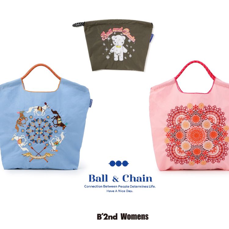 B'2nd Womens�i�r�[�Z�J���h �E�B�����Y�j�̃V���b�v�j���[�X�u�yBall��Chain�z�Ă̂��ł����ɂ��֗���BAG�����ג��I�v
