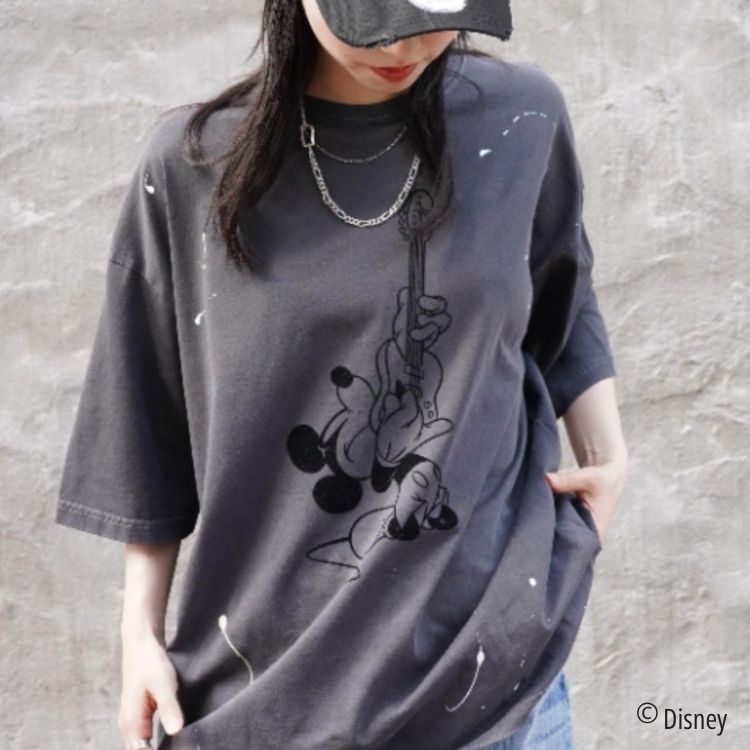 B'2nd Womens�i�r�[�Z�J���h �E�B�����Y�j�̃V���b�v�j���[�X�u�yGOOD ROCK SPEED�z�ʒ�Mickey�y�C���gTEE/UNISEX�v