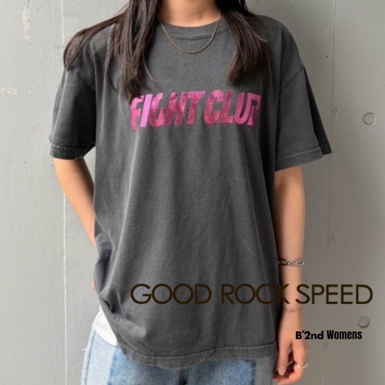 B'2nd Womens�i�r�[�Z�J���h �E�B�����Y�j�̃V���b�v�j���[�X�u�yGOOD ROCK SPEED �z�ʒ�FIGHT CLUB Tshirt�v