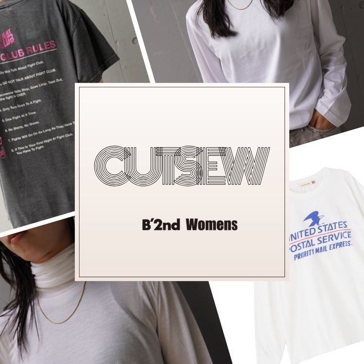 B'2nd Womens�i�r�[�Z�J���h �E�B�����Y�j�̃V���b�v�j���[�X�u�l�C�u�����h��CUT SEW�v