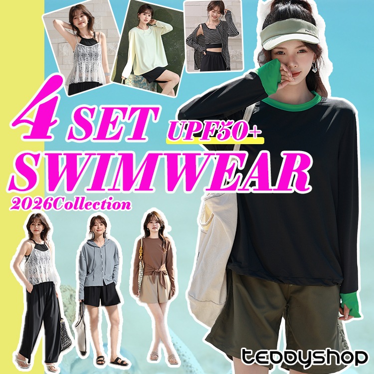 TeddyShop�i�e�f�B�V���b�v�j�̃V���b�v�j���[�X�u���� UPF50+���񂵂̕��L����I4�_�Z�b�g����2026�V�쁡���v