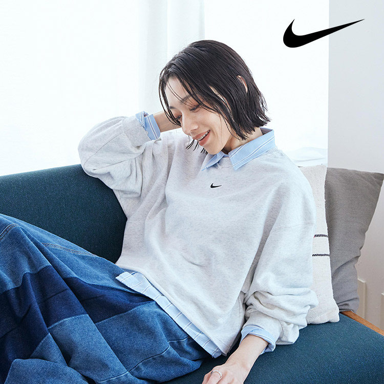 NIKE�i�i�C�L�j�̃V���b�v�j���[�X�u�����傤�ǂ����A�t�Ɍy�₩�ȏd�˒��g�b�v�X�B�v