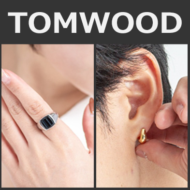 セール】【TOMWOOD】Ear Cuff Thick イヤーカフ シルバー ユニセックス