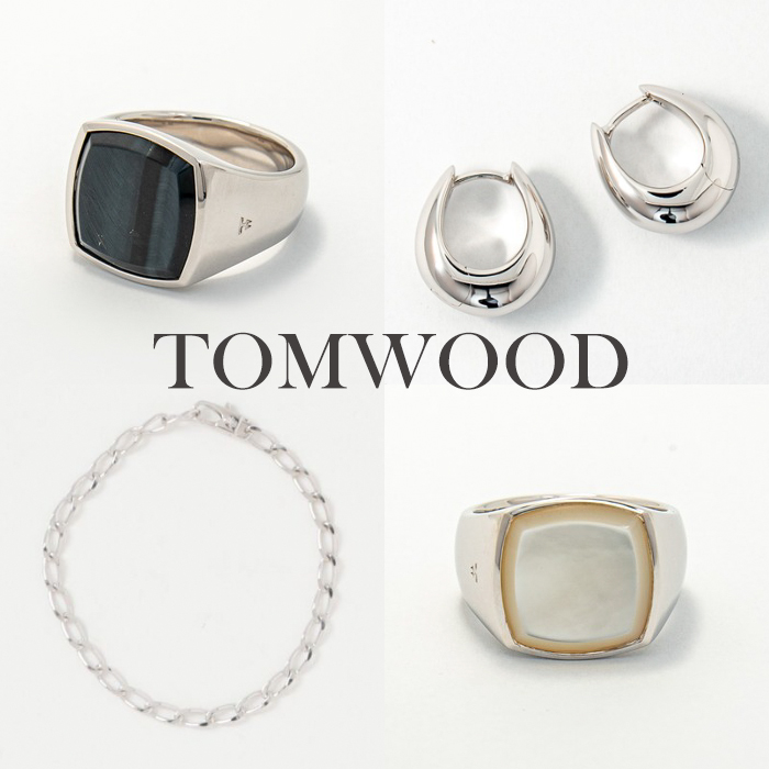セール】【TOMWOOD(トムウッド)】Cushion Black Onyx(M) シルバー