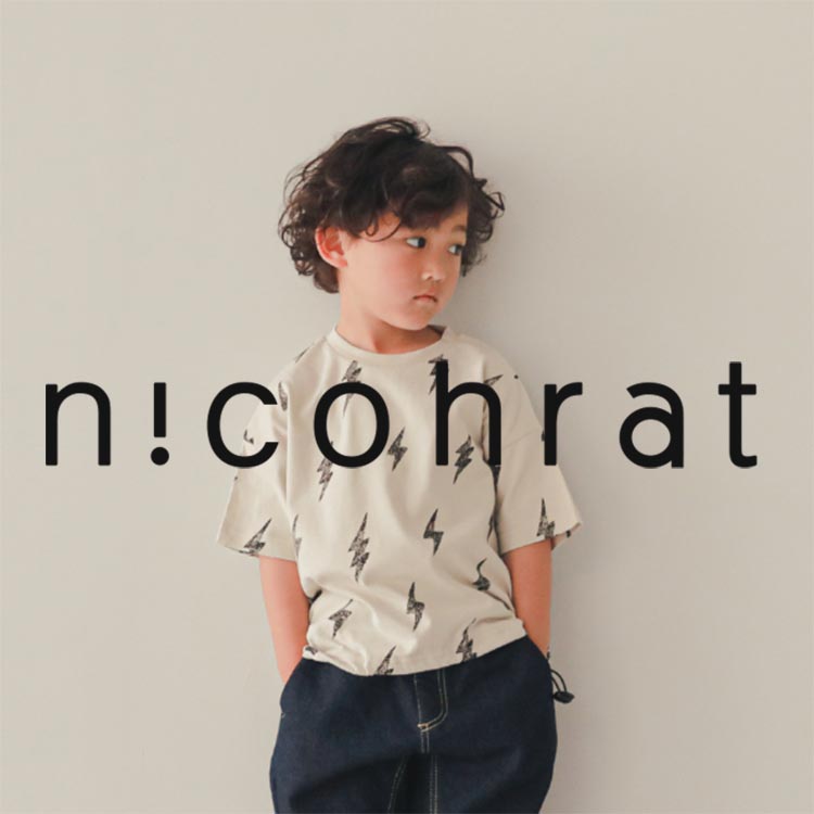 nicohrat/ニコフラート モンスター切替ロングＴシャツ（Tシャツ