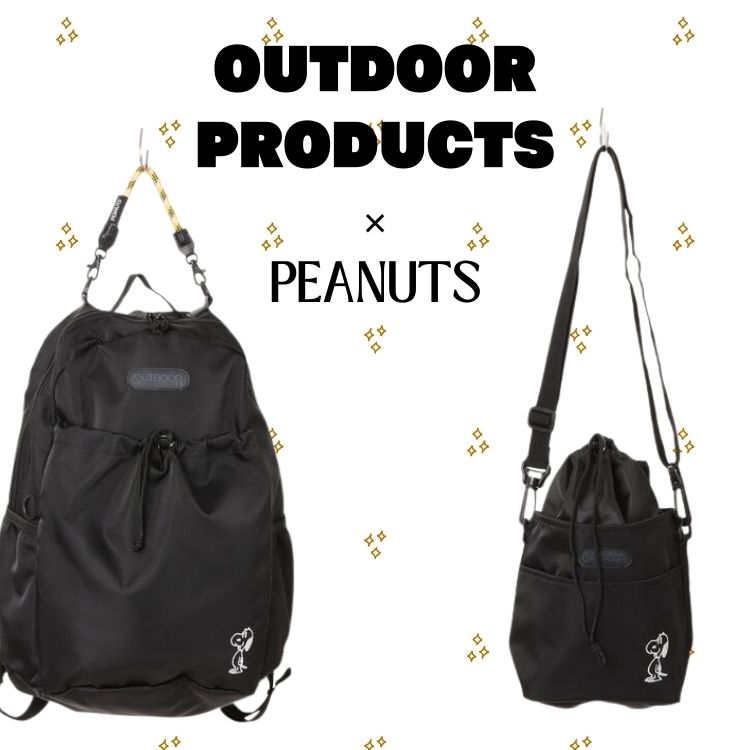 A BAG OF CHIPSiA obO Iu `bvXj̃Vbvj[XuyPEANUTS×OUTDOOR PRPDUCTSzPEANUTSƂ̃R{obOo&#9825;v
