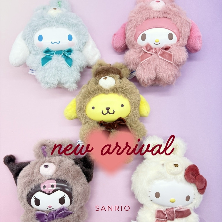 sanrio/サンリオキャラクターズ マイメロディ 赤チェック ぬいぐるみS