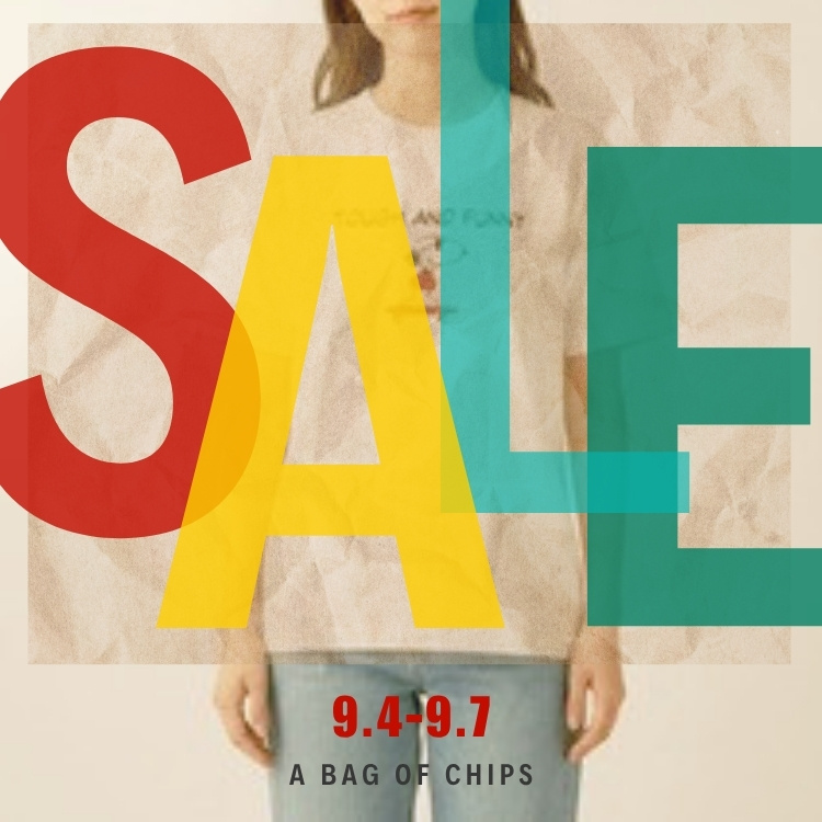 A BAG OF CHIPS�i�A �o�b�O �I�u �`�b�v�X�j�̃V���b�v�j���[�X�u�yTIMESALE�ŏI���I�z�����ȃ^�C���Z�[���{���܂ŁI�I�v