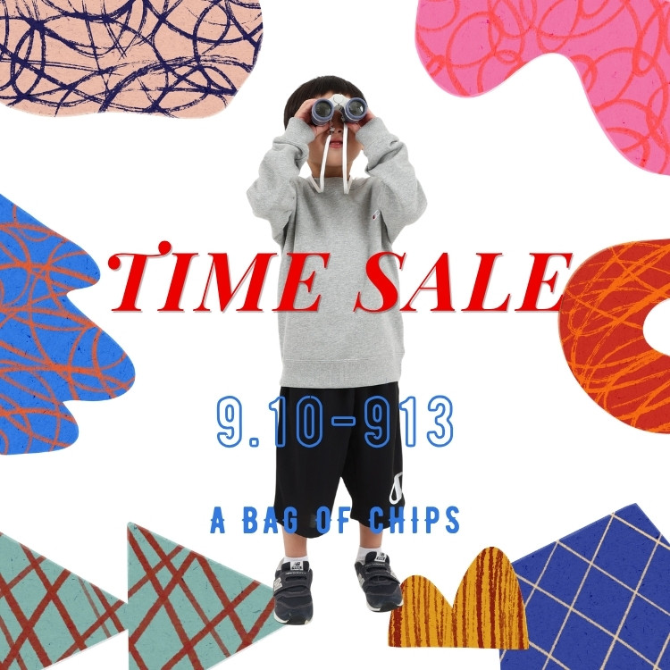 A BAG OF CHIPS�i�A �o�b�O �I�u �`�b�v�X�j�̃V���b�v�j���[�X�u�yTIMESALE�ŏI���I�z�{���^�C���Z�[���ŏI���ł��I�I�I�v