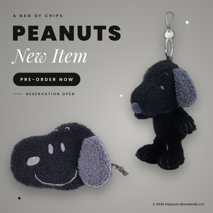 A BAG OF CHIPS�i�A �o�b�O �I�u �`�b�v�X�j�̃V���b�v�j���[�X�u�y�\��zPEANUTS�̃u���b�N�ŃV�b�N�ȃA�C�e���I�v