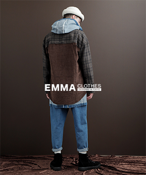 Emma Clothes エマ クローズのトピックス Aw19新作 旬なシルエットをフロントとバック それぞれのスタイルで印象を変えるトレンドのcpoジャケット Zozotown