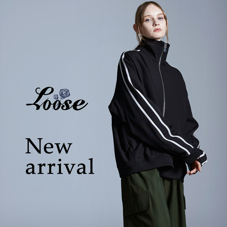 WEB限定デザイン Loose ルース ドレープオーバーモードマウンテン