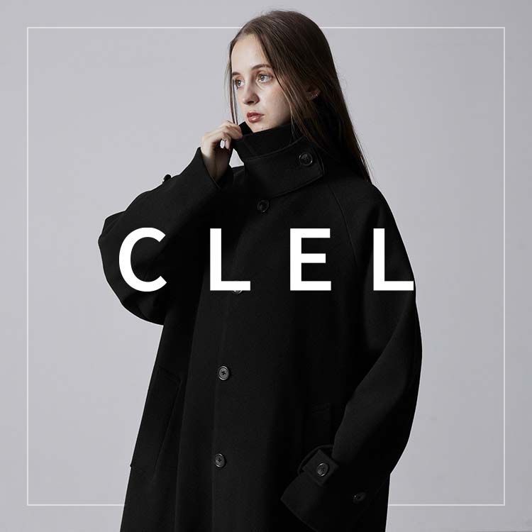 CLEL】Tech Melton Loose Soutien Collar Coat/テックメルトン ルーズ ...