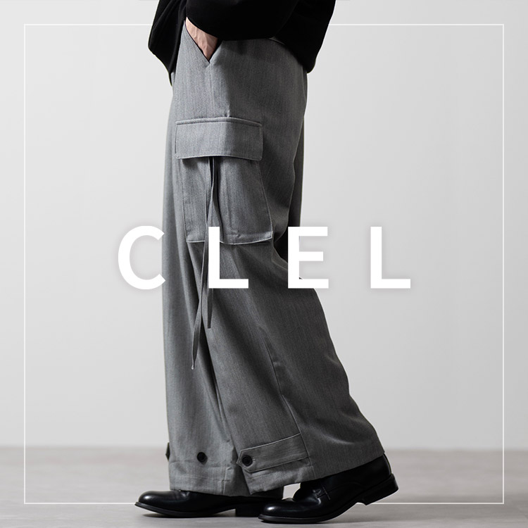 CLEL】M-47Design TR Loose Parachute Pants/M-47デザイン TRルーズ