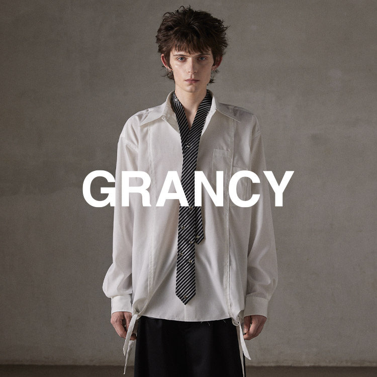 ネクタイ 「GRANCY」Button Design Necktie / ボタン デザイン