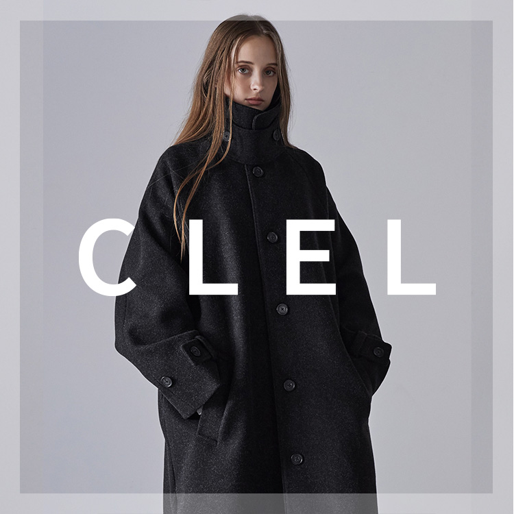 CLEL】Tech Melton Loose Soutien Collar Coat/テックメルトン ルーズステンカラーコート（ステンカラーコート）｜ CLEL（クレイル）のファッション通販 - ZOZOTOWN