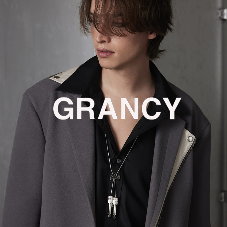 ジーンズ 「GRANCY」ZipDesign Buggy DenimPants / ジップデザイン 