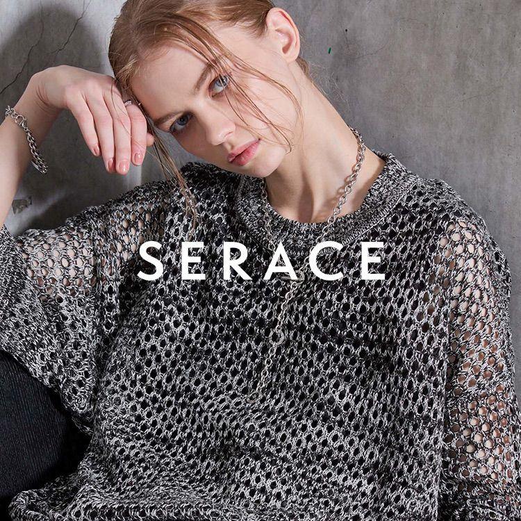 EMMA CLOTHES�i�G�} �N���[�Y�j�̃V���b�v�j���[�X�u�ySERACE�z�V�A�[���b�V�������j�b�g���X�e�����X�u���X���b�g�������[�X�I�v