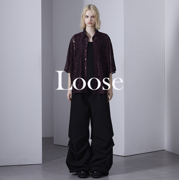 EMMA CLOTHES�i�G�} �N���[�Y�j�̃V���b�v�j���[�X�u�yLoose�z�h���}���V���c�{�T�C�h�^�b�N���C�h�X���b�N�X���̔��J�n�I�v