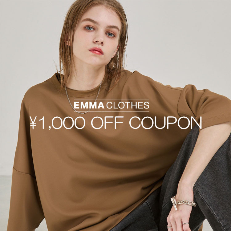 EMMA CLOTHES�i�G�} �N���[�Y�j�̃V���b�v�j���[�X�u�yEMMA CLOTHES�z��������1,000�~OFF�N�[�|���z�z���I �v