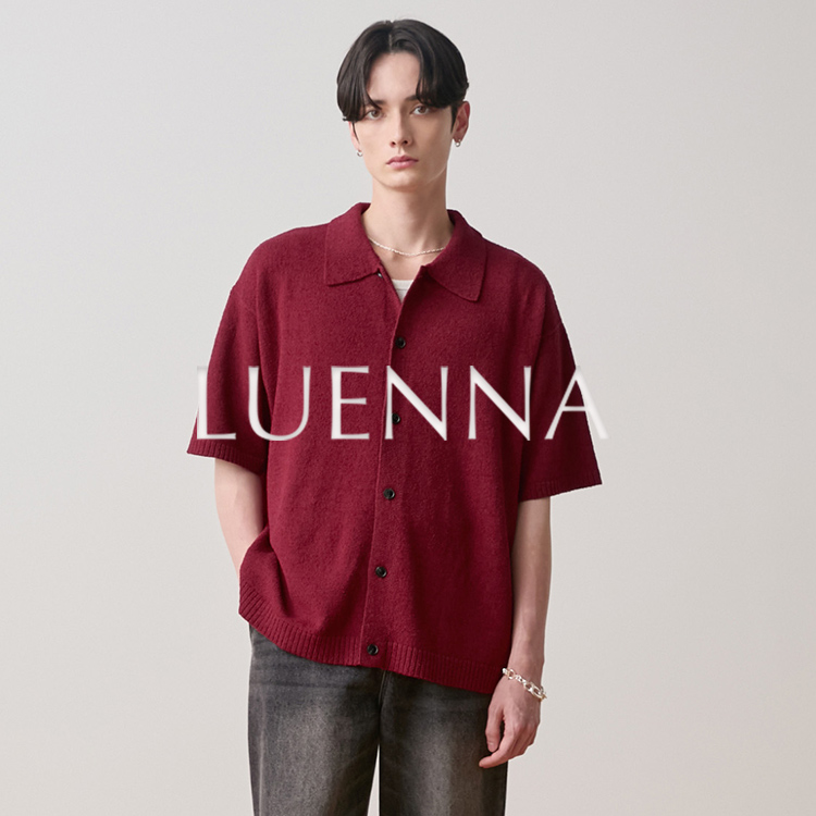 EMMA CLOTHES�i�G�} �N���[�Y�j�̃V���b�v�j���[�X�u�yLUENNA�z�j�b�g�V���c���V�����_�[�o�b�O���X�����t�B�b�g���u�^���N�g�b�v�� �~�j�}���X�e�����X�����O���o��I�v