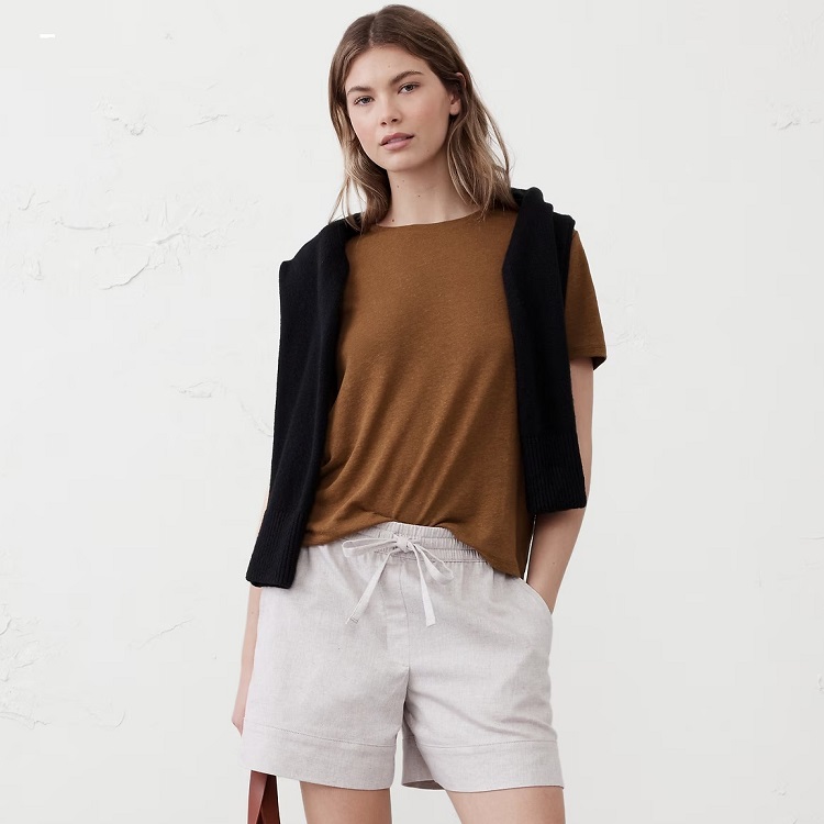 セール】BANANA REPUBLIC FACTORY STORE デニムショートトレンチ