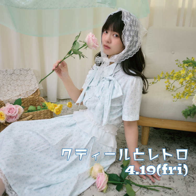 kutirlune／ダブルハートチェーンネックレス（ネックレス