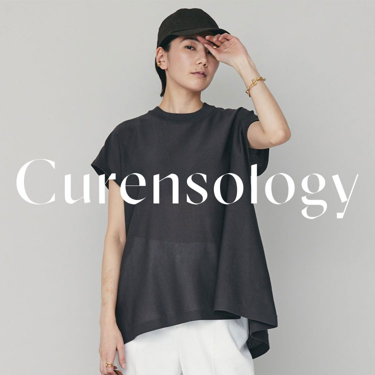 Curensology カレンソロジー リネンテープヤーンニットプルオーバー-