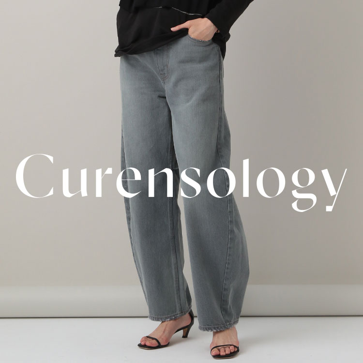 Curensology(カレンソロジー)/＜&RC＞ユーズドカーヴィーデニムパンツ