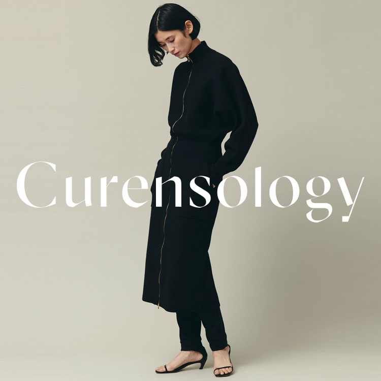 Curensology(カレンソロジー)/2WAYボクシーニットワンピース
