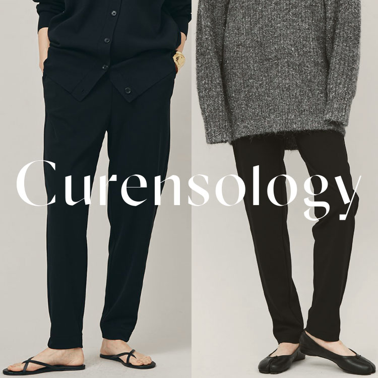 Curensology(カレンソロジー)/トリコットナローパンツ（その他パンツ