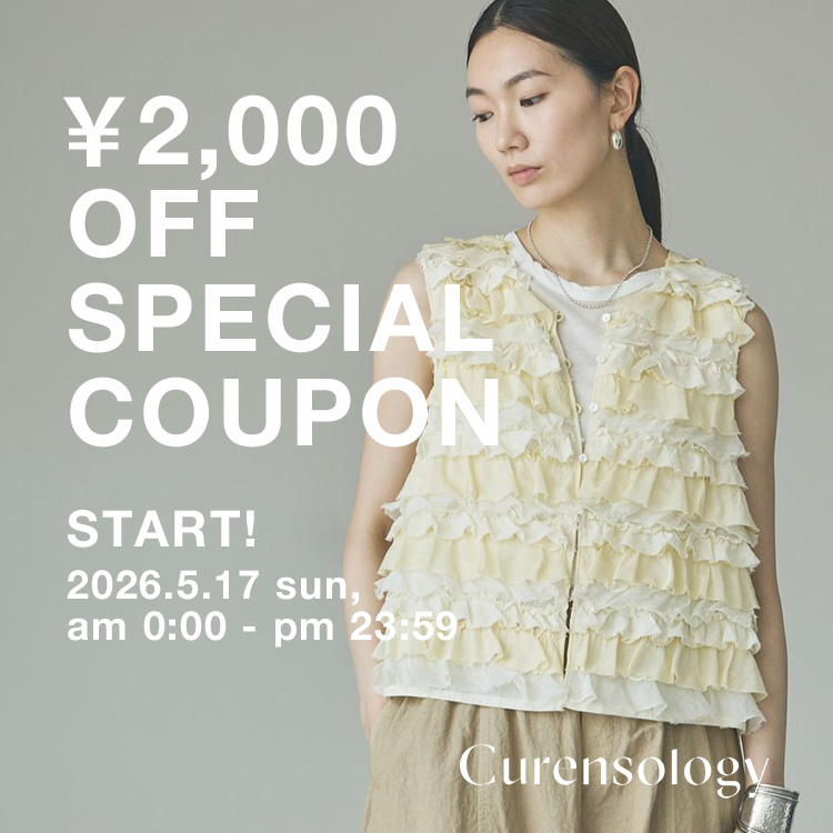 Curensology�i�J�����\���W�[�j�̃V���b�v�j���[�X�u�y�{������z��2,000 OFF�N�[�|���v���[���g�I�v