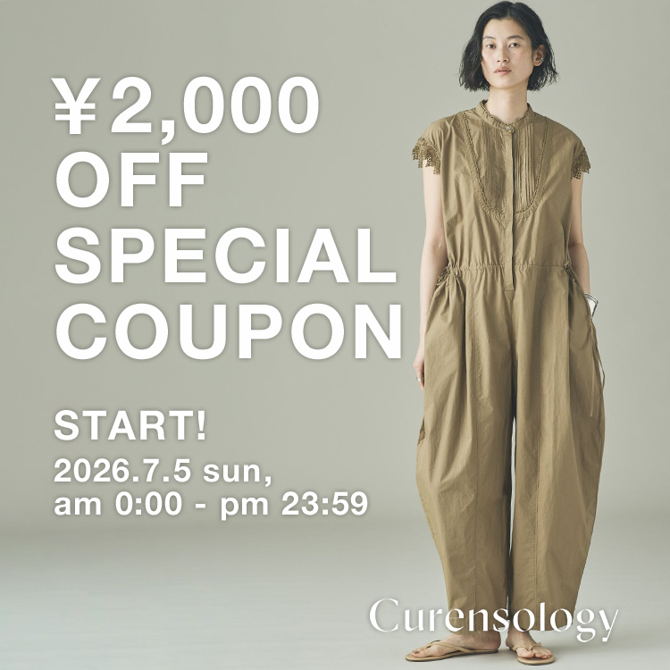 Curensology�i�J�����\���W�[�j�̃V���b�v�j���[�X�u�y�{������z��2,000 OFF�N�[�|���v���[���g�I���Z�[�������J�Ò��v