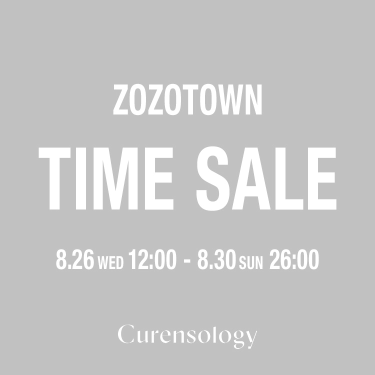 Curensology�i�J�����\���W�[�j�̃V���b�v�j���[�X�uSUMMER SALE�I�Ր�I�{������^�C���Z�[��START�I�y8/30(��)26:00�܂Łz�v