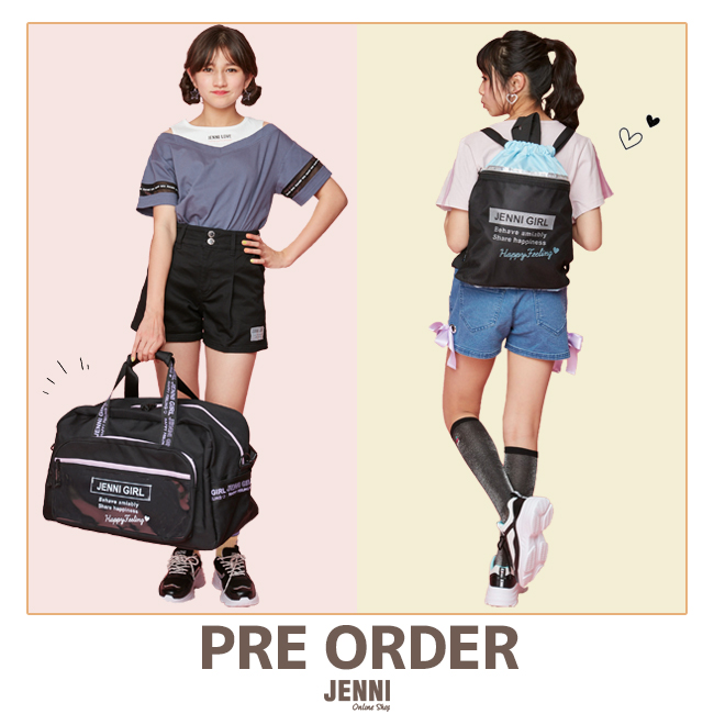 JENNI｜ジェニィのトピックス「＜PRE ORDER＞人気のボストンバッグも