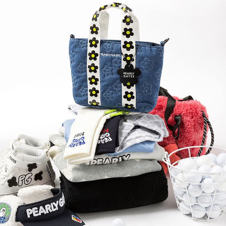 PEARLY GATES】BOX型保冷バッグ (UNISEX)（トートバッグ）｜PEARLY