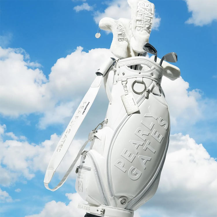 the HOUSE�i�U�n�E�X�j�̃V���b�v�j���[�X�u�yPEARLY GATES�zPG���\���APG�̊�ƂȂ�L���f�B�o�b�O�A�mTHE CADDIE BAG�n �f�r���[�I�v