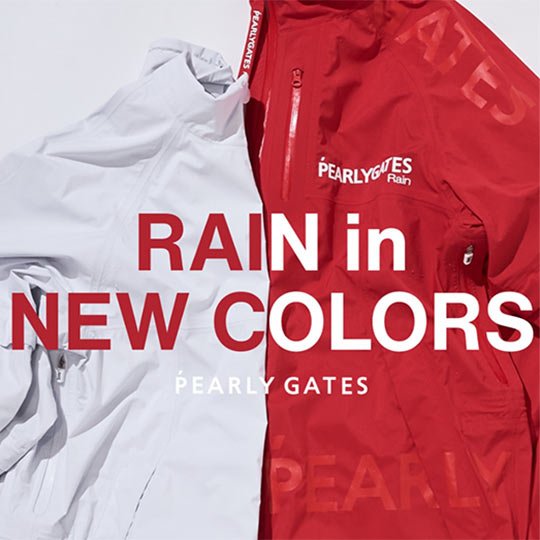 the HOUSE�i�U�n�E�X�j�̃V���b�v�j���[�X�u�yPEARLY GATES�zRAIN in NEW COLORS�v