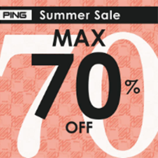 the HOUSE�i�U�n�E�X�j�̃V���b�v�j���[�X�u�yPING APPAREL�zSUMMER SALE MAX70%OFF�v