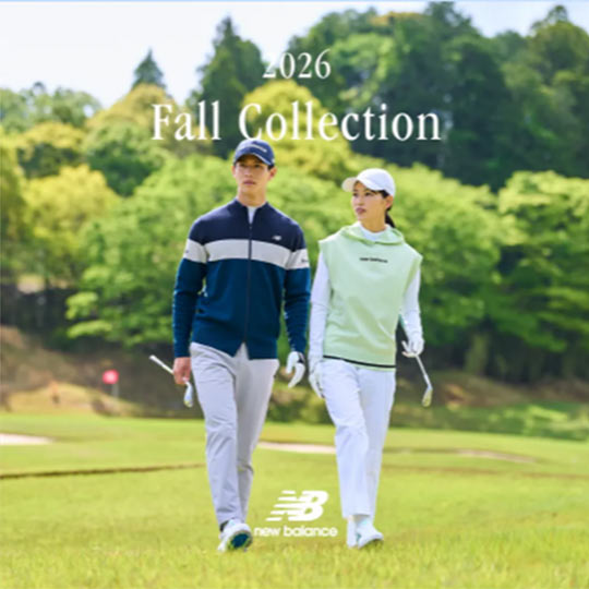 the HOUSE�i�U�n�E�X�j�̃V���b�v�j���[�X�u�ynew balance golf�zFall Collection�v