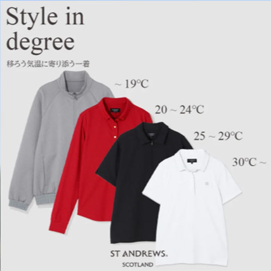 the HOUSE�i�U�n�E�X�j�̃V���b�v�j���[�X�u�ySt ANDREWS�zStyle by Degree �v
