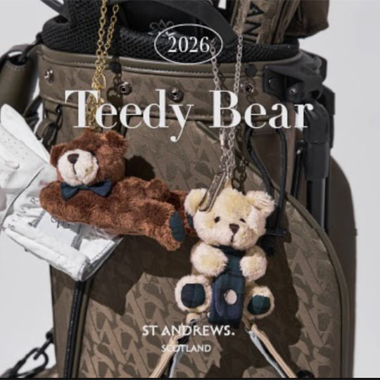 the HOUSE�i�U�n�E�X�j�̃V���b�v�j���[�X�u�yST ANDREWS�zTeddy Bear in Style�v