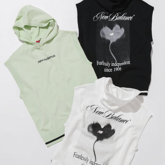 the HOUSE�i�U�n�E�X�j�̃V���b�v�j���[�X�u�ynew balance golf�z�o�b�N�X�^�C�����ʂ�V�O�l�`���[���S×�t�����[�f�U�C�����ڂ��䂭�j�b�g�t�[�f�B�[�v