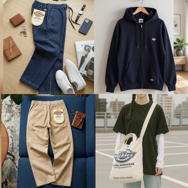 ALWAYS GOOD TIME NEW BASIC STORE�i�I�[���E�F�C�O�b�h�^�C���j���[�x�[�V�b�N�X�g�A�j�̃V���b�v�j���[�X�u���[�N�E�F�A�u�����h�Ȃ�ł͂̃^�t�Ȃ��̂���ɒ�]����yDICKIES/�f�B�b�L�[�Y�z�v