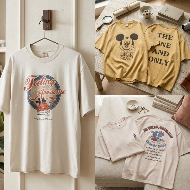 ALWAYS GOOD TIME NEW BASIC STORE�i�I�[���E�F�C�O�b�h�^�C���j���[�x�[�V�b�N�X�g�A�j�̃V���b�v�j���[�X�u�yNWE ARRIVAL�zDISNEY/�f�B�Y�j�[T�V���c�v
